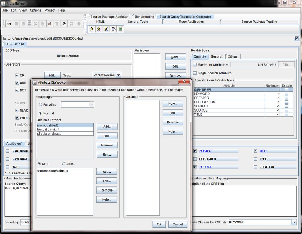 MuseKnowledge SQTG Easy to use graphical IDE; Convert into totally distinct grammars such as