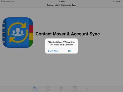 Phase 2 iphone or ipad Users That Need the Contact Mover and Account Sync App Please be sure to read the previous slide to determine if you need the Contact Mover and Account Sync app, which is