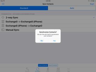 iphone or ipad Users: Using the Contact Mover and Account Sync App The Contact Mover app will show you all groups of Contacts that are accessible on your device.