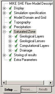 Develop a Fully Integrated MIKE SHE Model Select Assign parameters via geological layers. The geology data can be assigned using both Geological layers and Geological Units.