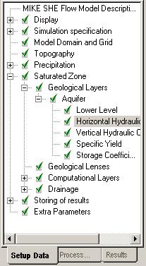 MIKE SHE 3.7.4 Assign hydraulic properties The remaining hydraulic properties are listed under the Lower Level item.