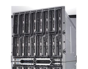 Dell EMC PowerEdge M1000e blade chassis Chassis Description Power supplies Cooling fans I/O modules Management modules M1000e 10U fully modular blade enclosure for up to 8
