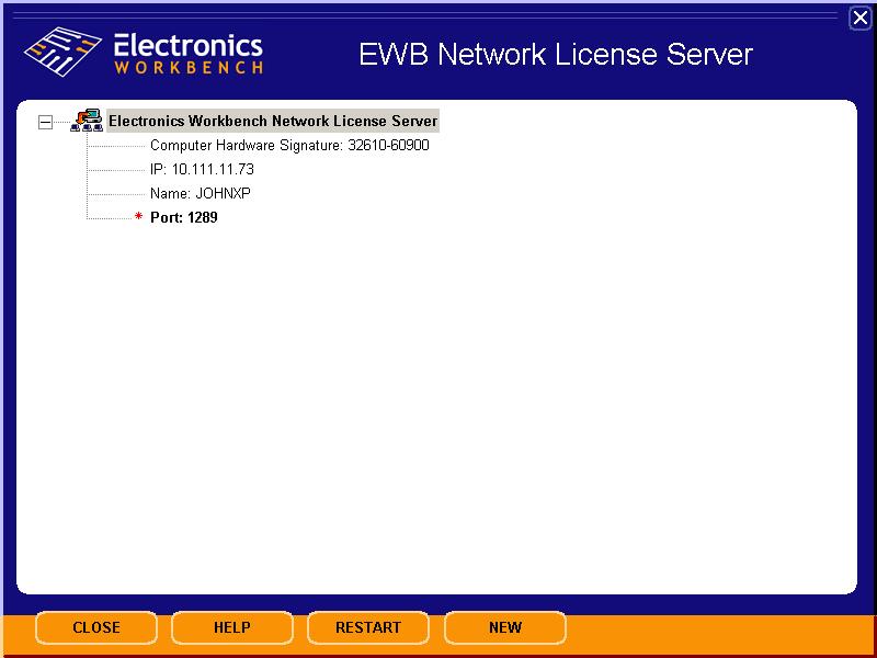 Software Installation 1.6 Network License Server The Network License Server (NLS) is used to administer network installations.