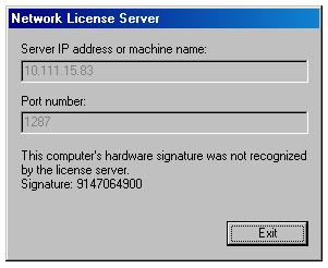 Network License Server 1.6.2 Administering Fixed Seat Licenses This section gives additional information needed for the administration of Fixed Seat Licenses. To add (authorize) a seat signature: 1.