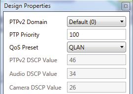 Selecting QoS presets in a Q-SYS design file 1. In Q-SYS Designer, open the design. Make sure it is disconnected from the Core processor (press F7 or select File > Disconnect). 2.