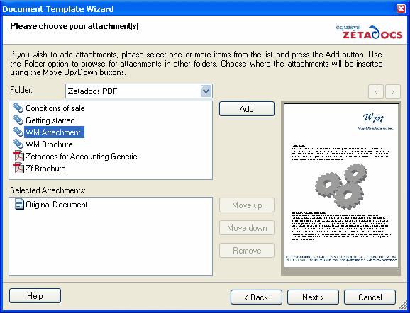 Using Zetadocs PDF 45 Create a document template A document template allows you to specify a set of rules for every new PDF created with it.