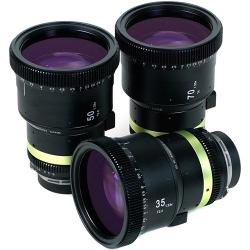 4 Lens for S35 Sensors 10 Elements in 9 Groups SLR Magic Anamorphot-CINE lens 1.33x 50mm T2.8 (PL) 50mm T2.8 Lens for Full Frame Sensors 10 Elements in 9 Groups SLR Magic Anamorphot-CINE lens 1.