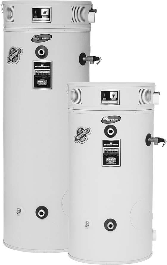 COMMERCIAL GAS REPLACEMENT PARTS LIST Ultra High Efficiency (ef) Series 60 and 100 Gallon Models Includes Hydrojet Total Performance System Including: 100 Gallon Top Water Connections 100 Gallon Side