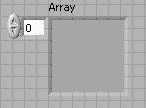 subpalette, select the Array icon.