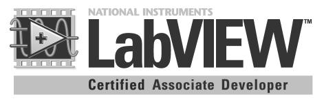 Your Next Step Take the free LabVIEW Fundamentals Exam at ni.