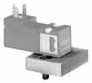 .. see page / 2 max. CNOMO footprint E 06620N for mounting miniature solenoid valve 8 9,7 2 max.