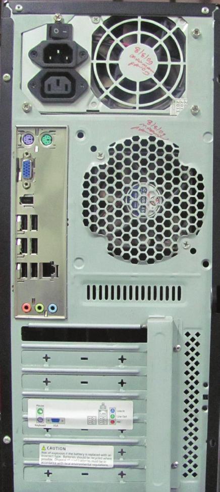 5 Connection Ports 3 1 Concept Info Tejas: The computer has a power supply from which all the components get power.