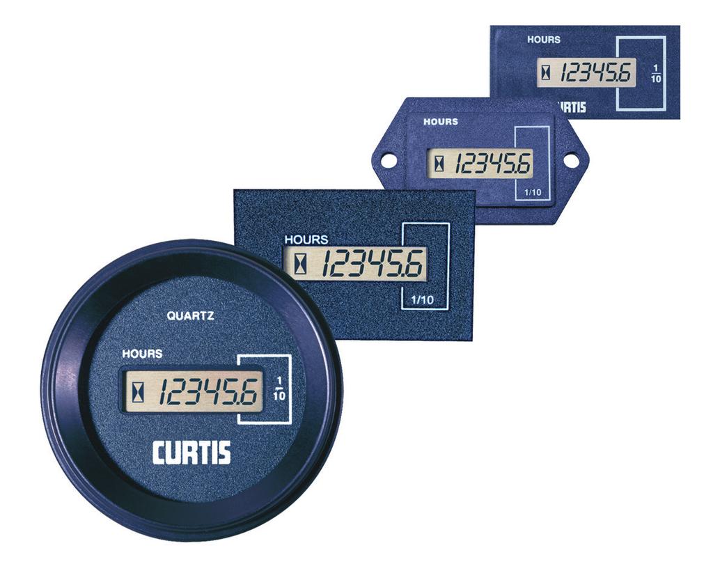 The Curtis 700 Series are highly reliable solid state hour meters and counters that offer an unprecedented combination of patented technology, performance, reliability and value.