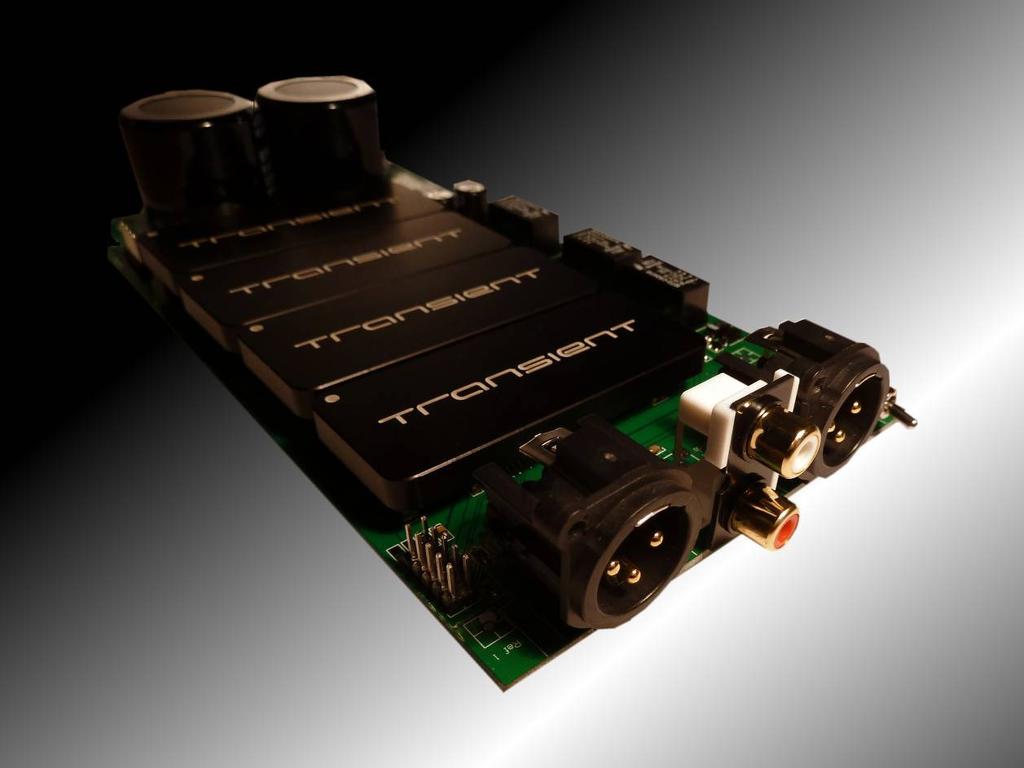 . The "Stereo dac Motherboard" will be delivered without dac modules. Connectors can be delivered separately.