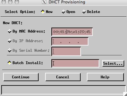 First-Time Provisioning Instructions Carousel: Select the BFS Carousel Connect, Provision, and Entitle the DTA 1 On the Administrative