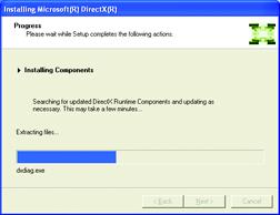 achieve better 3D performance. For software MPEG support in Windows XP, you must install DirectX first.