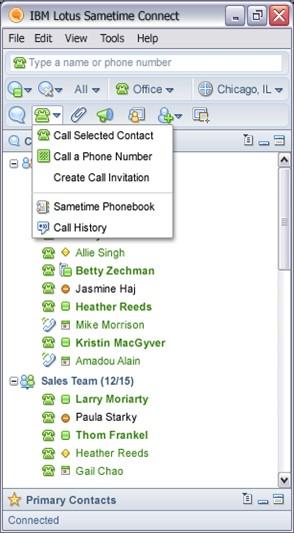 integration and a rich set of incoming call management