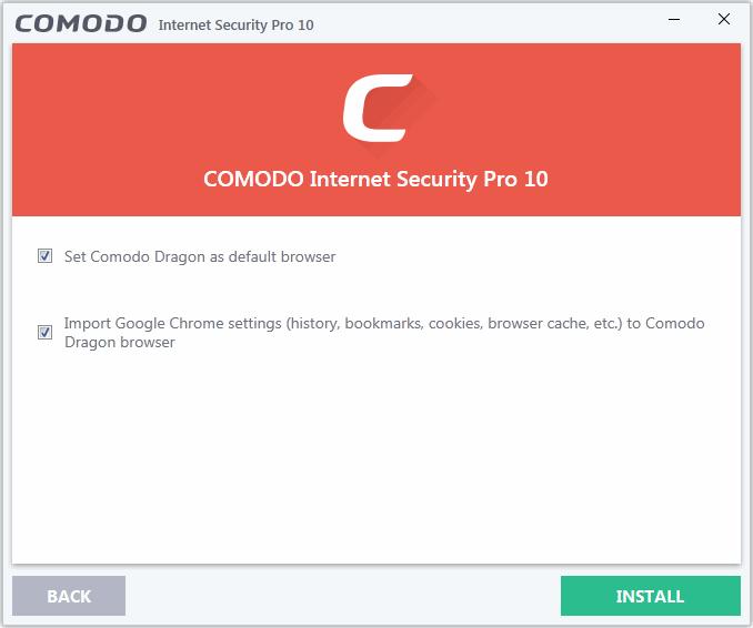 Secure Shopping for more details. Internet Security Essentials Installs Comodo Internet Security Essentials (CISE).
