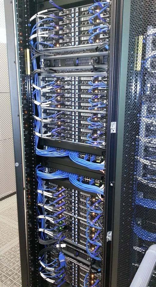 The UB CCR industry cluster 216 nodes (Intel Xeon E5-2650v2) 2.