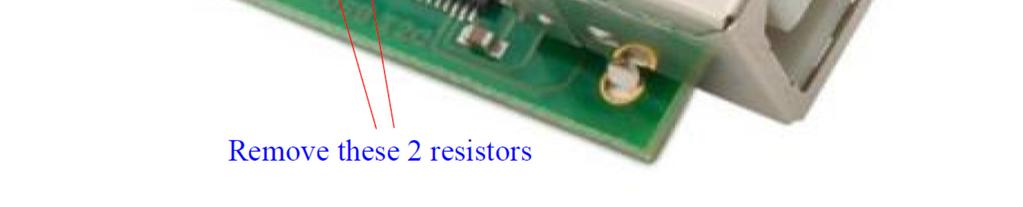 If the contactor is already in I 2 C mode, the resistors on the