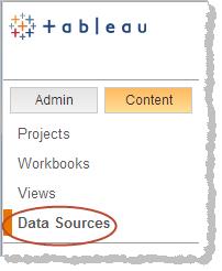 A Tableau Desktop user publishes the workbook containing the view to Tableau Server. A user creates the view and saves the workbook directly in the Tableau Server web editing environment.