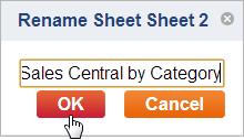 If you want to create a second worksheet, select the New Worksheet tab at the bottom of the