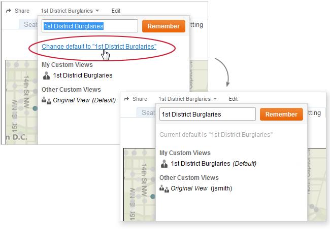 Share Views Every published view and workbook can be shared via email or embedded into another webpage, wiki, or web application.