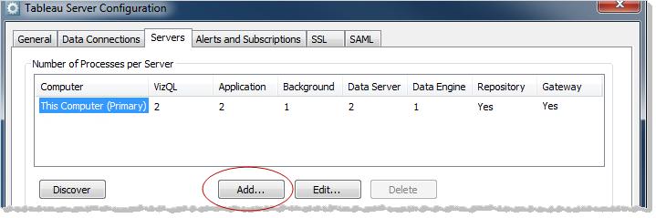3. Download the Tableau Server Worker software from the Tableau Customer Account Center. 4.