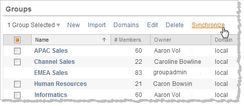group to Tableau Server. Note: You cannot change the name of groups imported from Active Directory. The group name can only be changed in Active Directory.