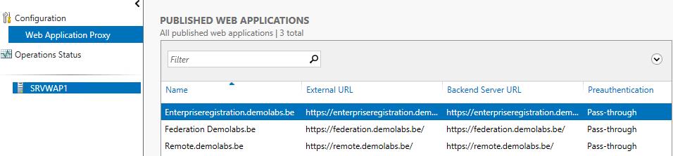Steps to enable workplace join Create Host A Record on Public DNS called enterpriseregistration. demolabs.