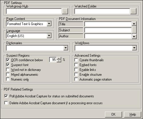 Using Kofax Ascent Capture with Legacy Integration Setting File Type of Released Images Kofax Ascent Capture supports releasing scanned images in a number of output file formats.