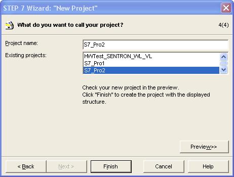 "Next". Step 4 Assign project name Assign an individual name for the project.