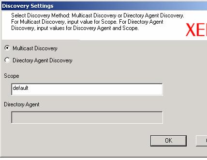 Setup Status 1. This screen will appear during the install. No action is required. Discovery Settings 1.