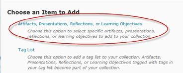 Create a Tag List on the Edit Collection page that defines which items to automatically include in a collection based on their tags. 1.