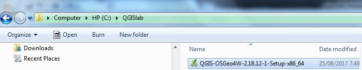 Land Accunting Exercise Part 1 Installing QGIS 3 3) Yu brwser will