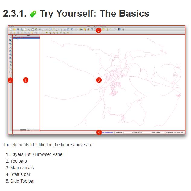 Land Accunting Exercise Part 1 Installing QGIS 9 13) Finally get familiar with the QGIS interface