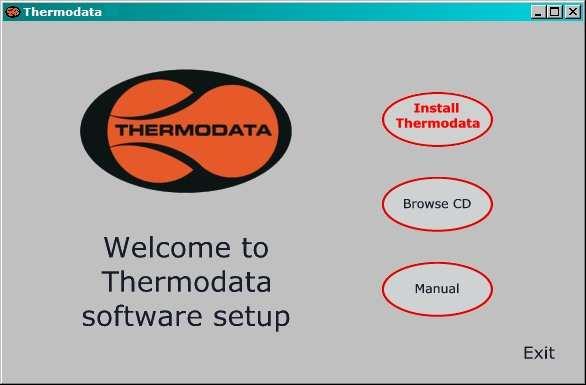 Getting started Software Installation Thermodata Viewer is distributed as a single installation package containing the necessary prerequisite files and driver files.