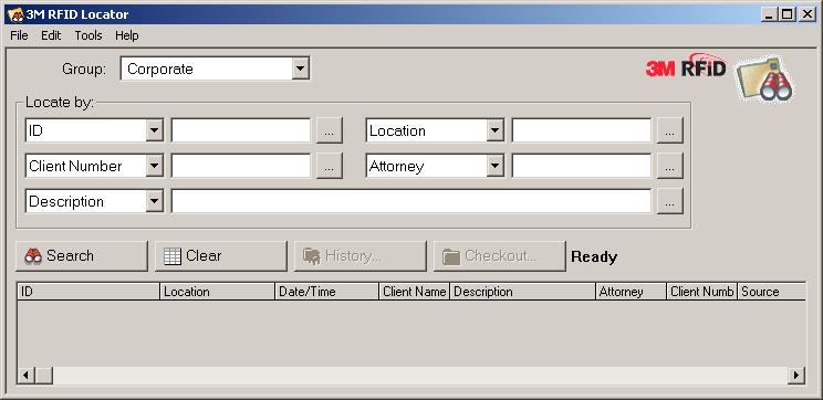 Each Locator software user can customize the search categories that appear on their computer. 1 Click the Locator Setup tab in the Add Group dialog box.