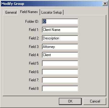 Field names (column headings that appear in System Manager and Locator software) Default Locator search criteria 1 Enter Admin Mode as an administrator.