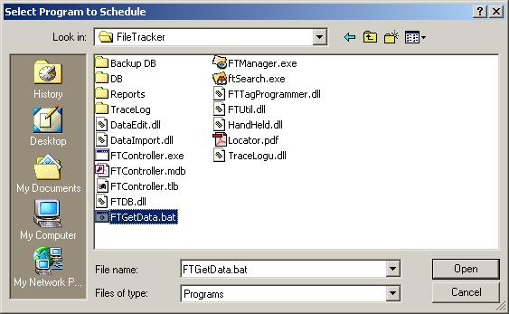 Examples "C:\Program Files\3M\FT\Filetracker\FTManager.
