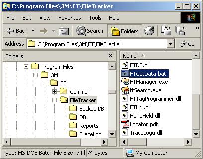The file should be in the C:\Program Files\3M\FT\FileTracker directory. 2 Type a name for the import task.