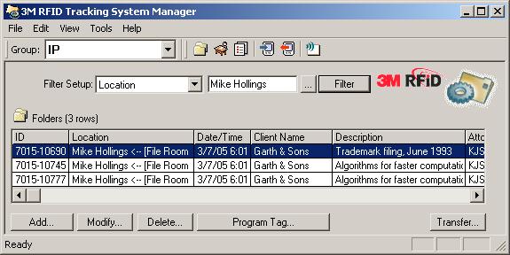 2 If desired, use System Manager software to determine which folders (if any) from the group are currently checked out to the location: a Enter Admin mode as a System or Group Administrator.