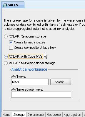 Orphan row management features are exposed in the Cube or Dimension editor, where the Orphan tab is used to access the orphan management policy settings.