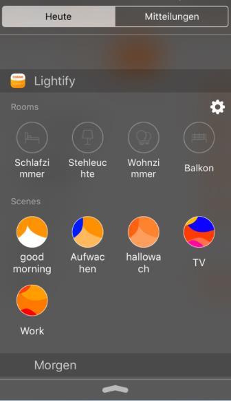 Settings Widgets Configuration (only for ios) Please