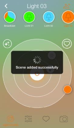 (ios) or press (Android) to delete the scene