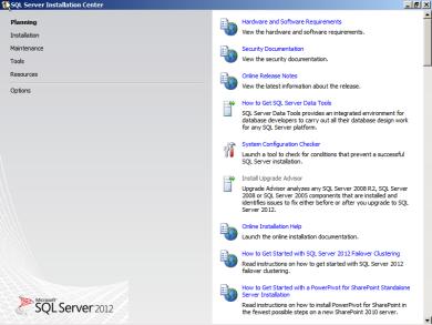 4. Select 'New SQL Server