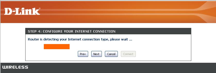 type. Select your Internet