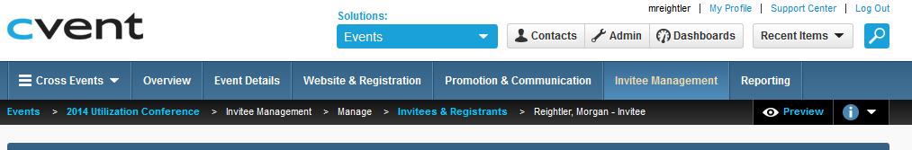Providing Receipts 1. Find the registrant s record within the event. See Searching for a Registrant on page 9. 2.