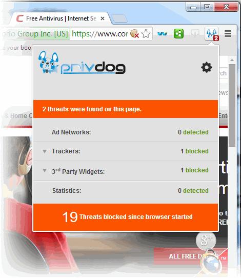 PrivDog provides you the power to control these activities and make surfing the web safe and private again.