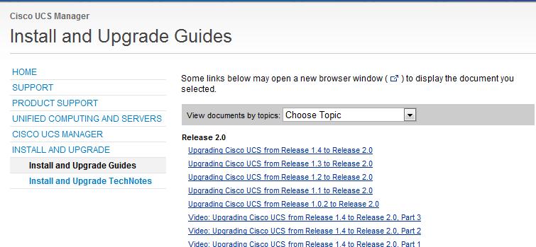 Documentation and Release Notes Where to Find Update Documentation Important to review the release notes for the appropriate version of FW
